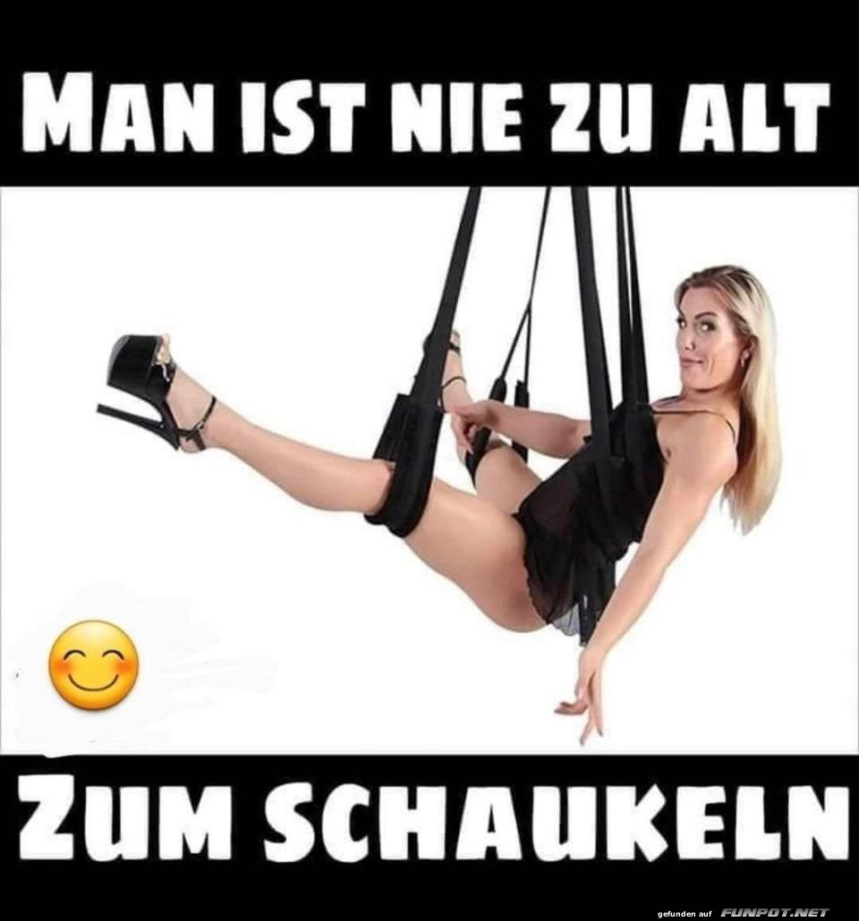 Schaukeln geht immer