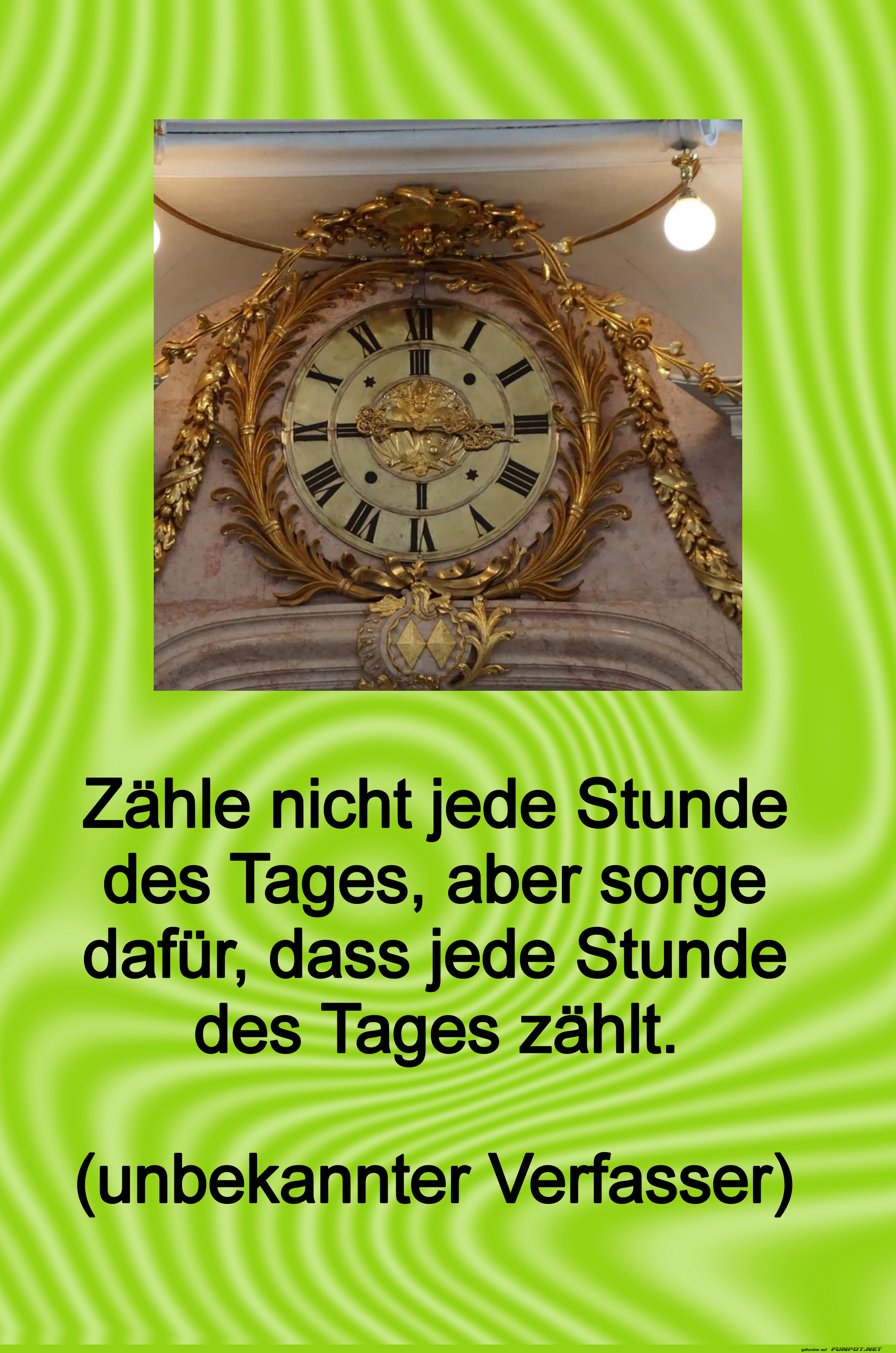 zähle nicht jede stunde zähle nicht jede stunde