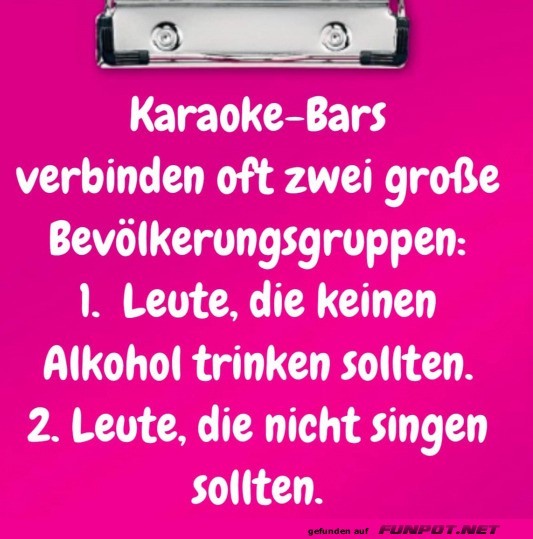 Karaoke Bars