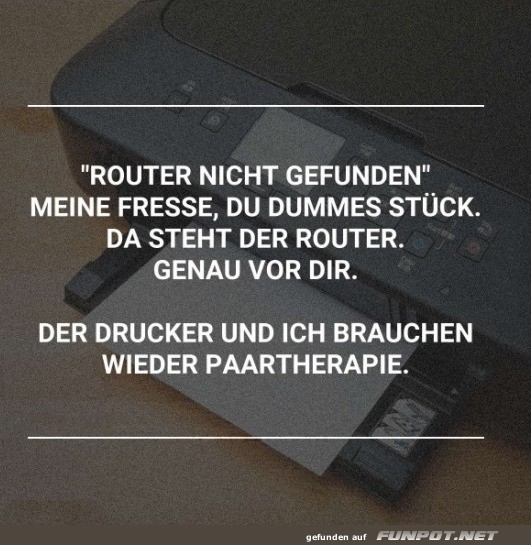 Router nicht gefunden