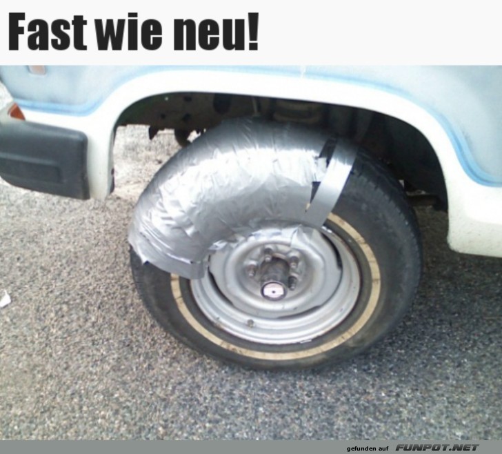 Wie neu