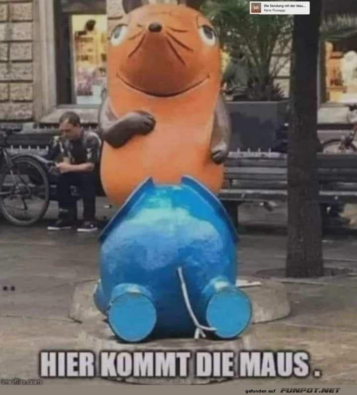 Hier kommt die Maus