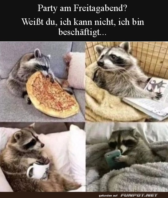 Ich bin beschftigt