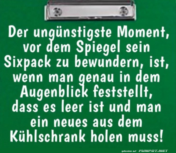 Der ungnstigste Moment am Khlschrank