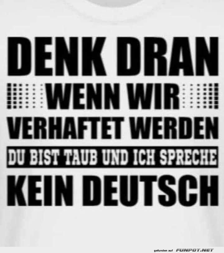 Humorvolles Shirt mit einer Warnung