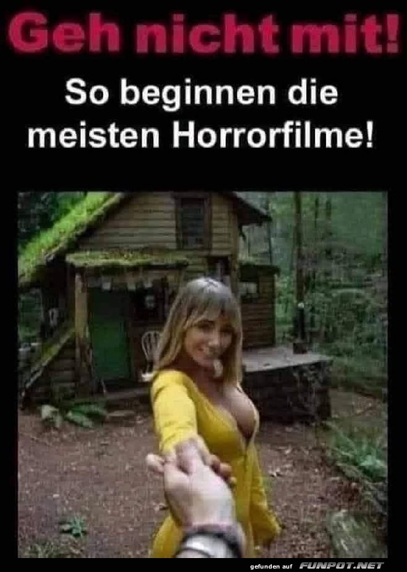 Einladung ins Horrorhaus