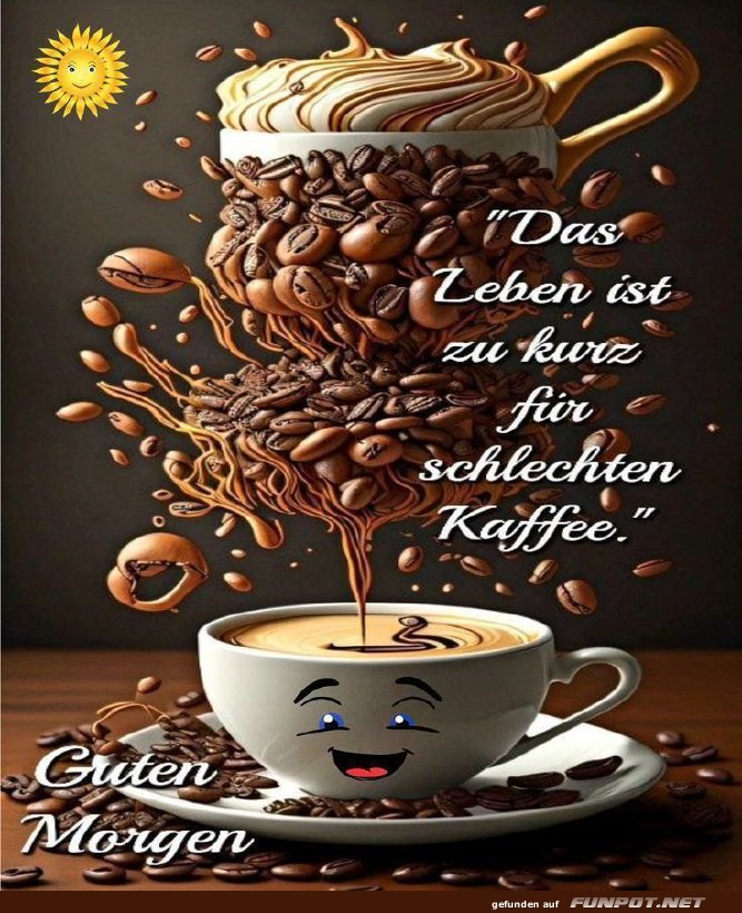 Kaffeegenuss am Morgen