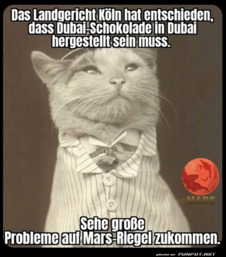 Klner Gerichtsurteil ber Dubai-Schokolade