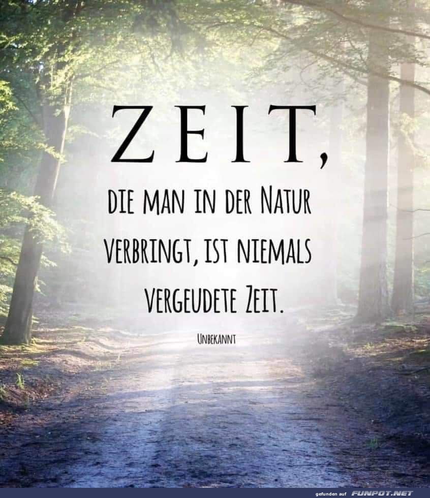 Zeit in der Natur