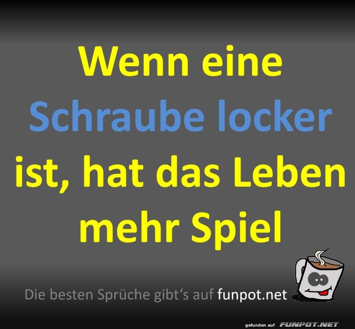 Schraube locker