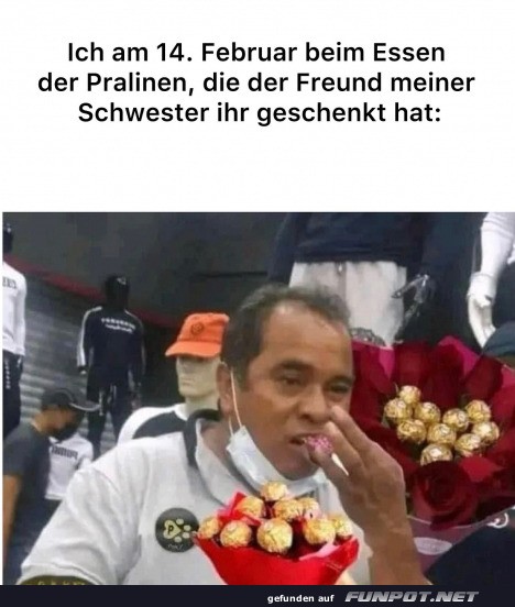 Genuss am Valentinstag