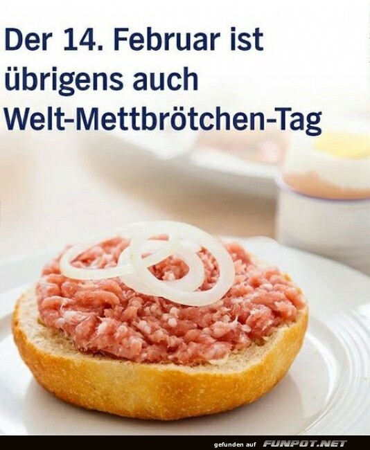 Welt-Mettbrtchen-Tag am 14. Februar