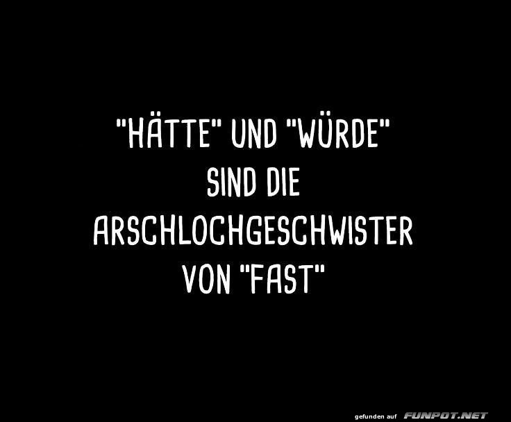 Htte und Wrde - Arschlochgeschwister