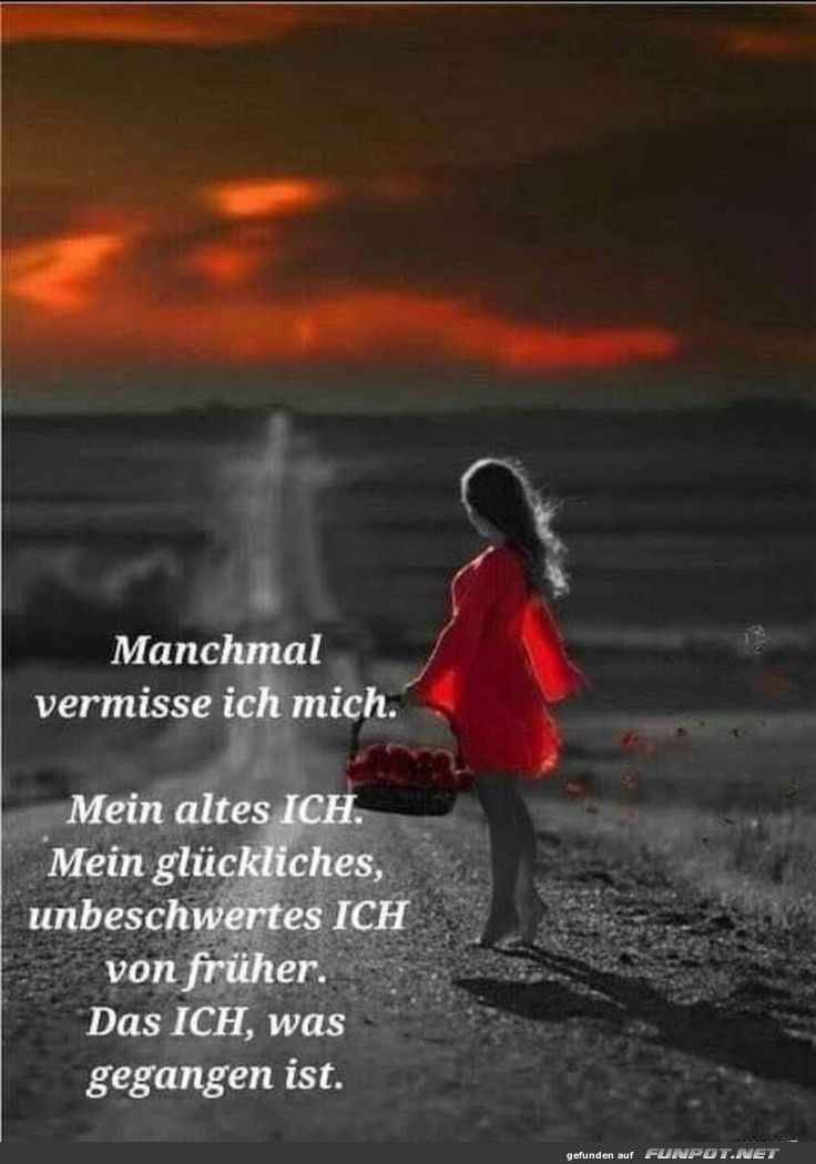 Manchmal vermisse ich mich