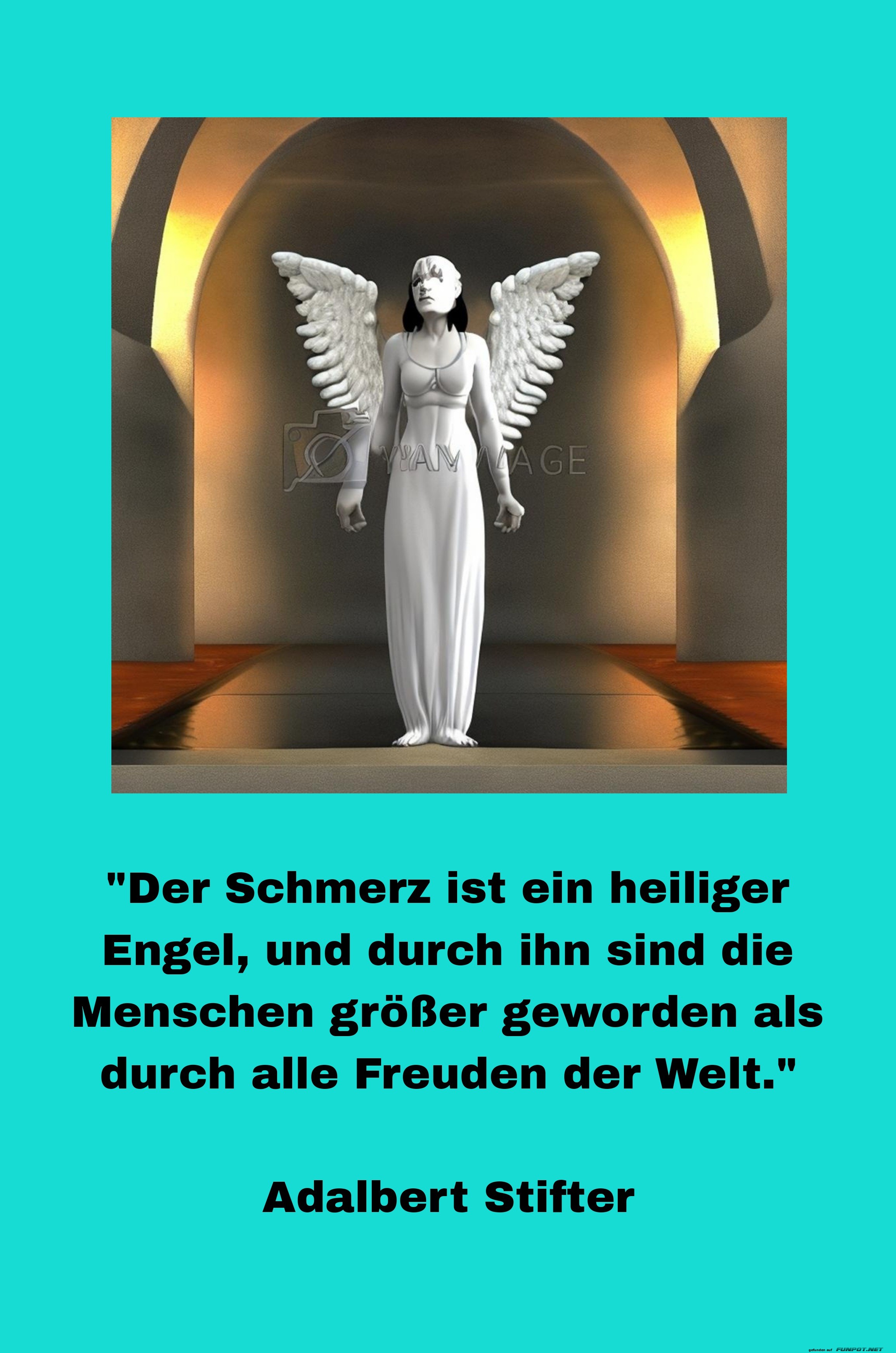 der schmerz ist ein heiliger engel