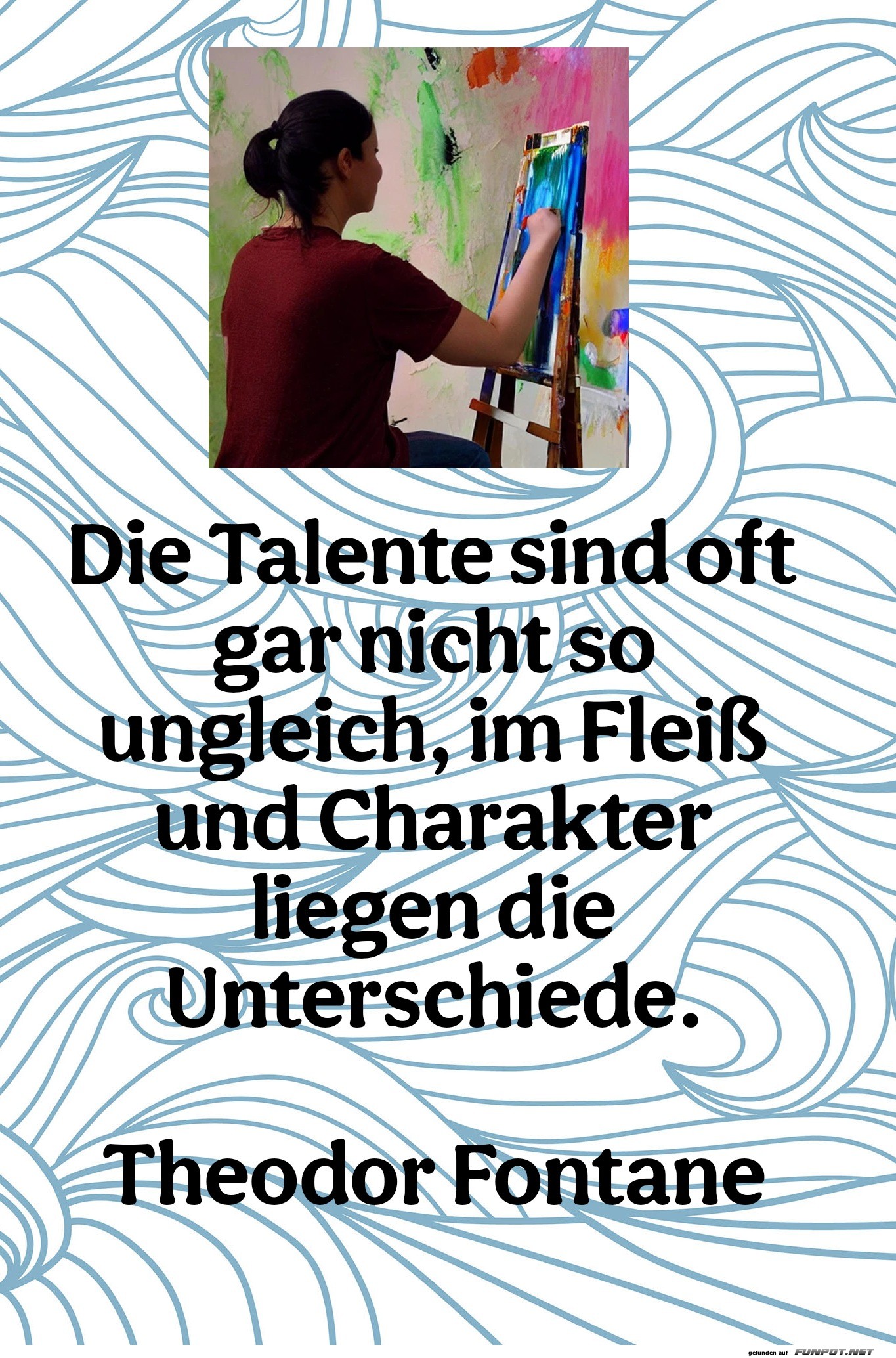 Kreativitt und Charakter in der Kunst