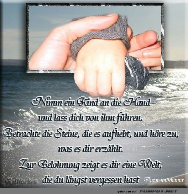 Nimm ein Kind an die Hand