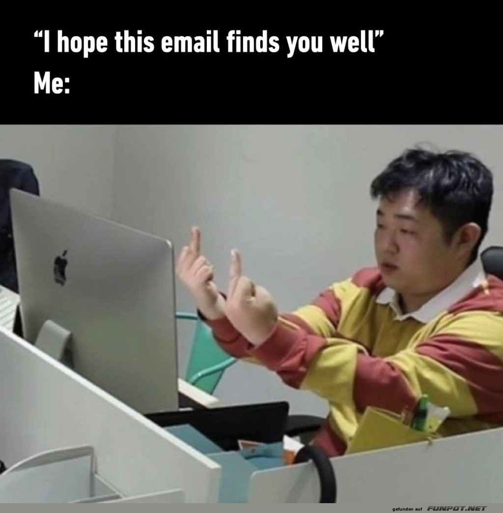 Funny Office Email Reaction Meme