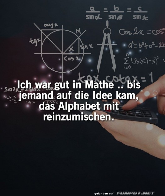 Mathe vs. Alphabet: Der ewige Kampf