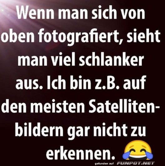 Satellitenbilder und Selbsterkenntnisse