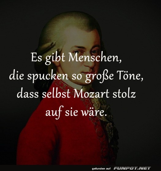 Groe Tne und Mozart