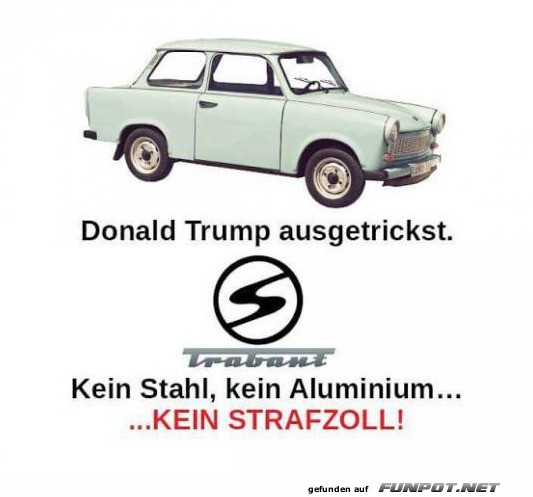 Trabant ohne Strafzoll