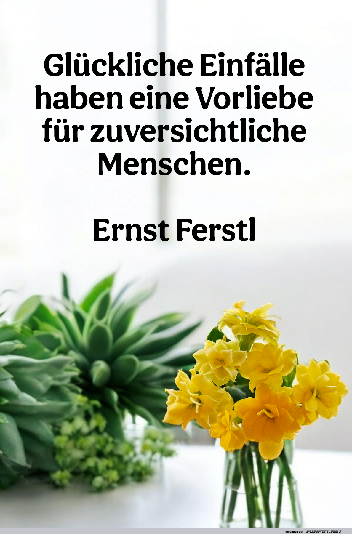 Inspirierende Zitate ber Zuversicht