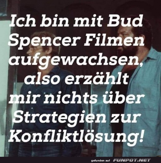 Humorvolle Erinnerung an Bud Spencer Filme