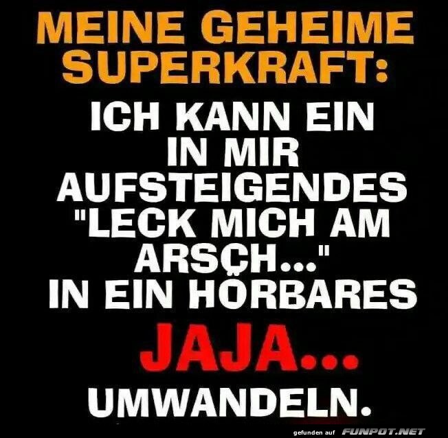 Humor ber geheime Superkrfte