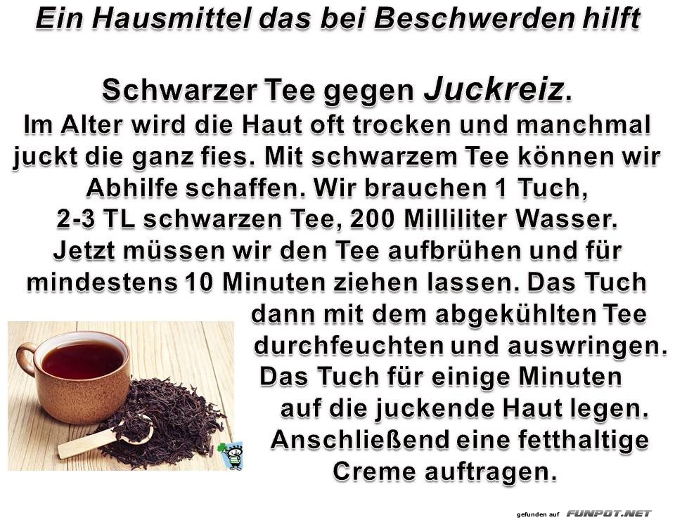 Hausmittel Juckreiz