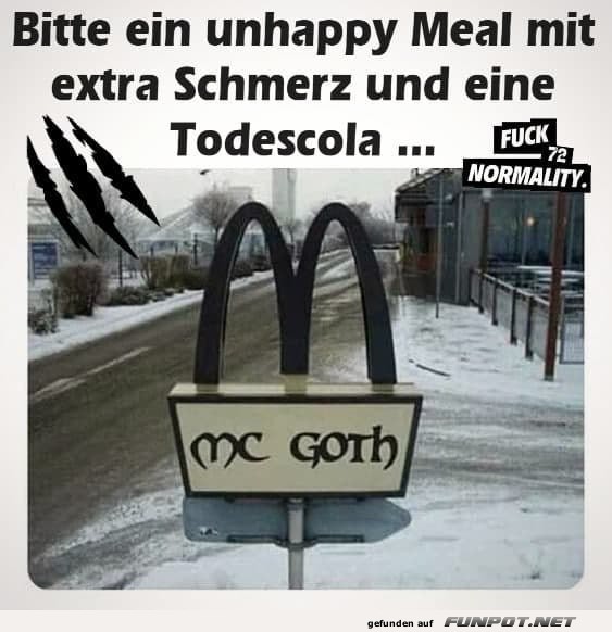 Unhappy Meal mit Todescola