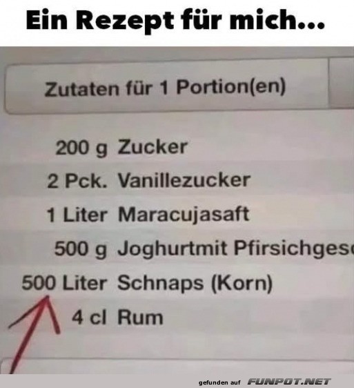 Cooles Rezept