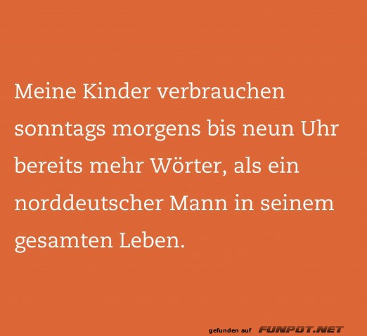 Lustige Anekdote ber Kinder und Kommunikation