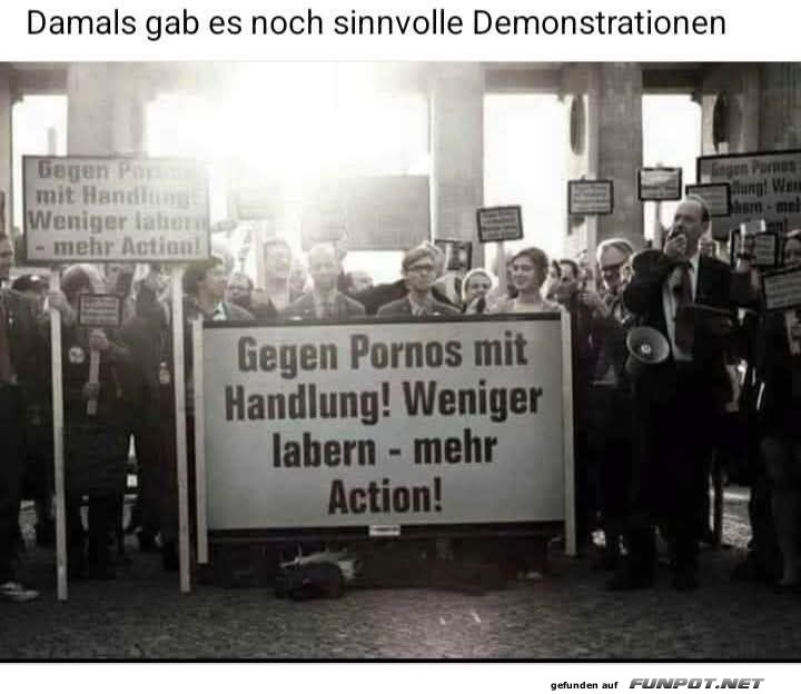 Demonstration fr Vernderungen