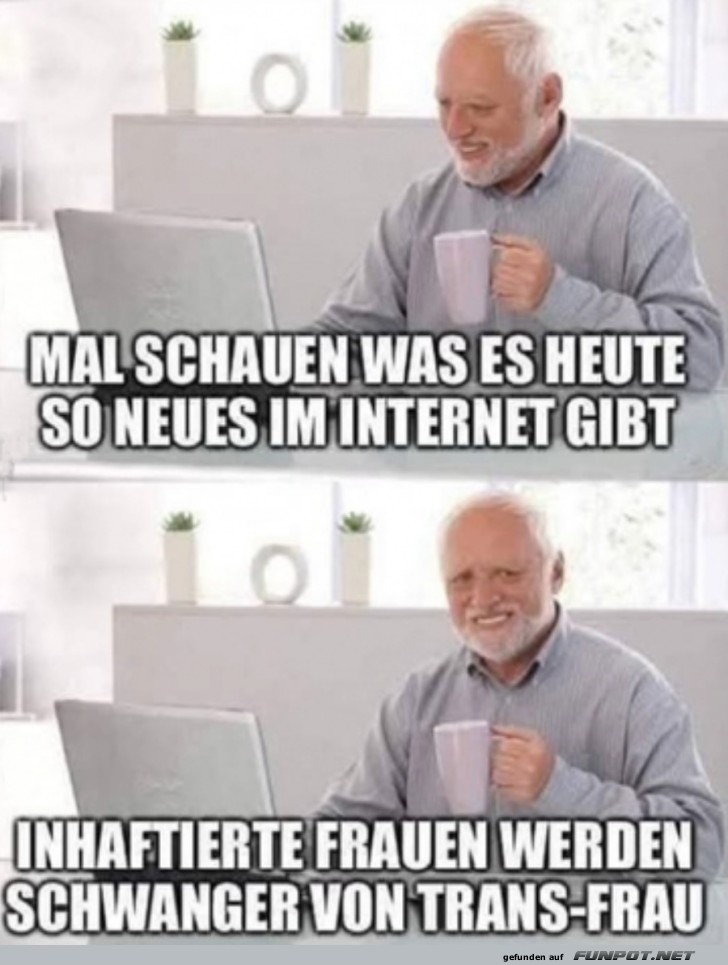 Lustiges Meme ber Internetnachrichten