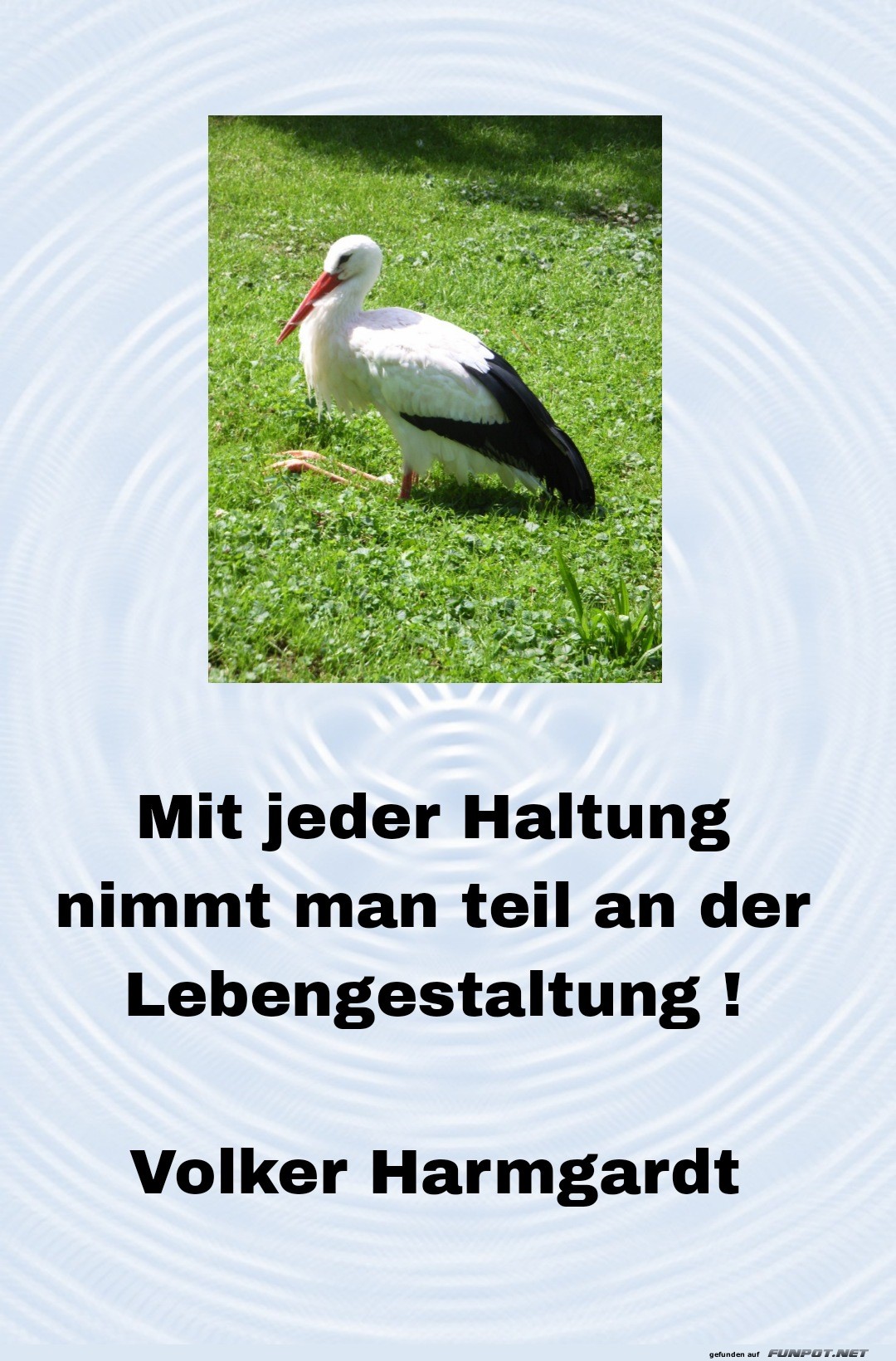 Mit jeder Haltung 