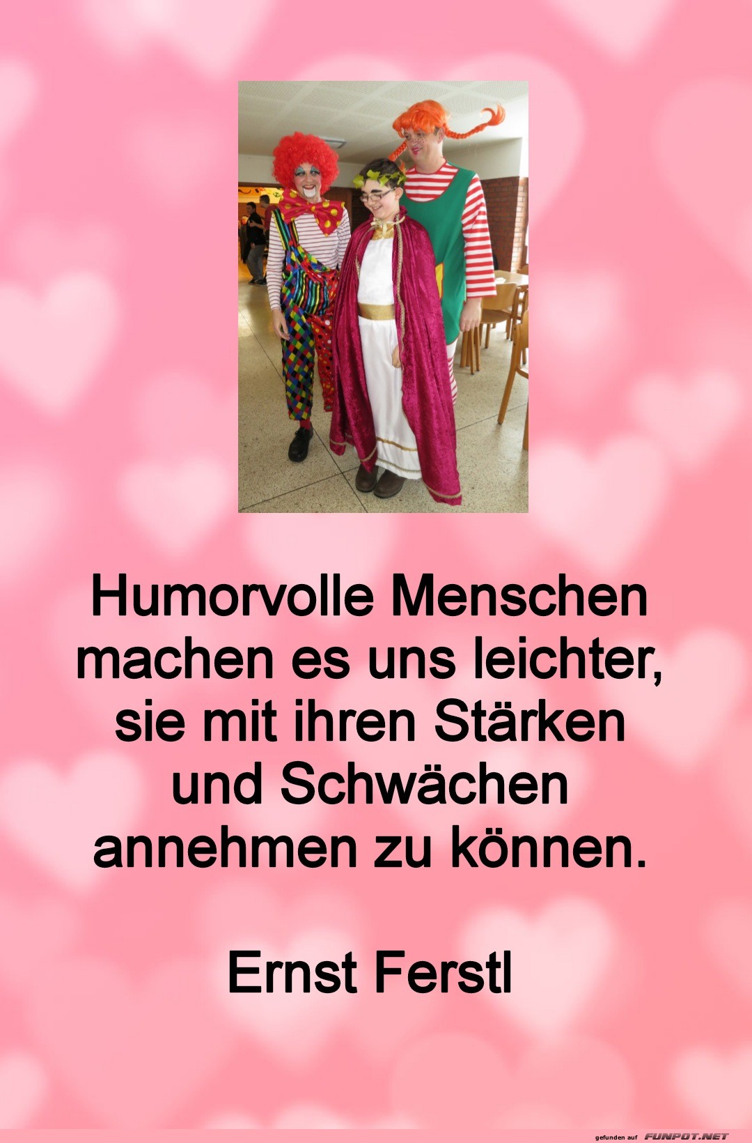 Humorvolle Menschen und ihre Strken