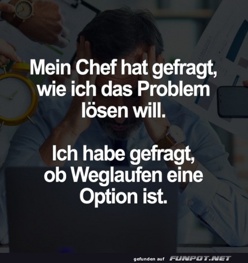 Frage nach einer Problemlsung