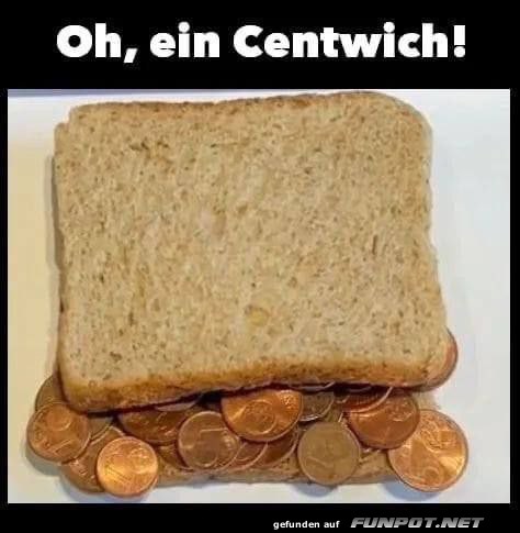 Humorvolles Centwich Bild