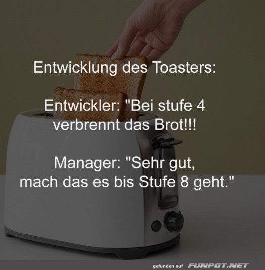 Toaster-Entwicklung: So wird's knusprig