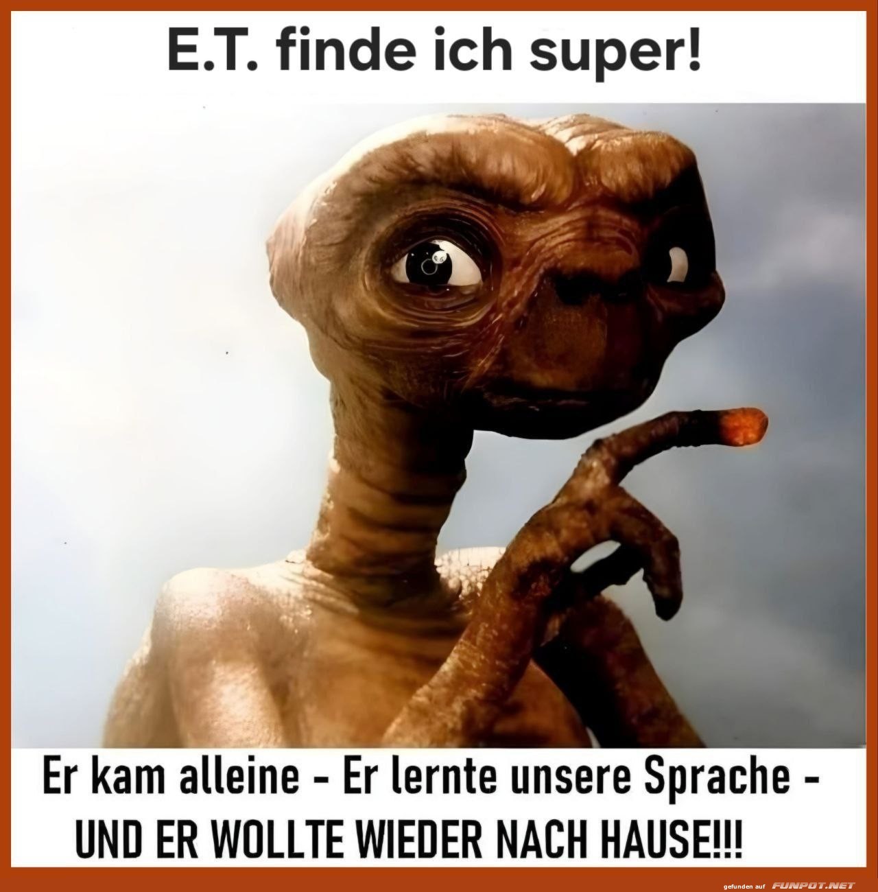 E.T. findet seinen Weg nach Hause