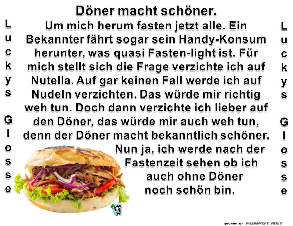 Dner macht schner