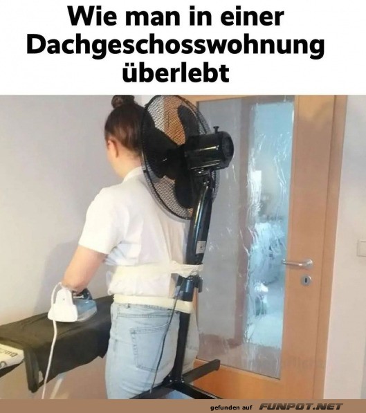 berlebenstipps fr heie Dachwohnungen