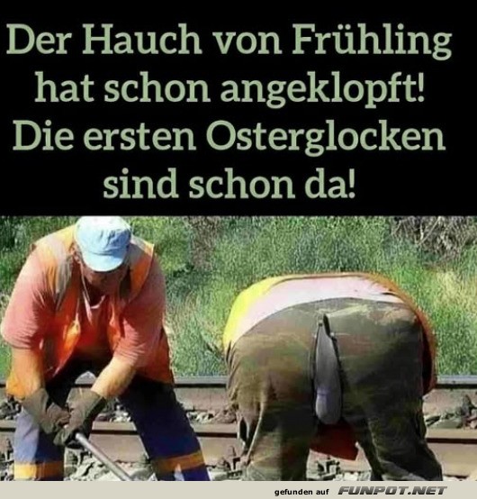 Der Hauch von Frhling hat angeklopft