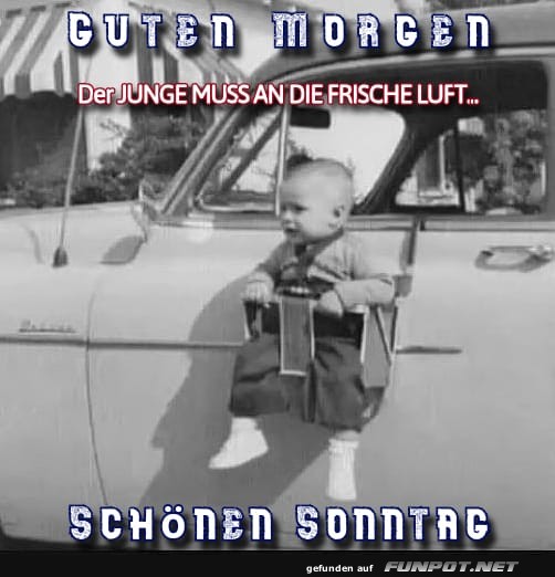 Lustiger Start in den Sonntag