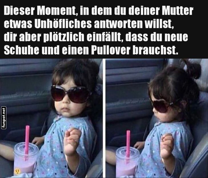 Lustiger Moment der Kinderlogik Lustiger Moment der Kinderlogik