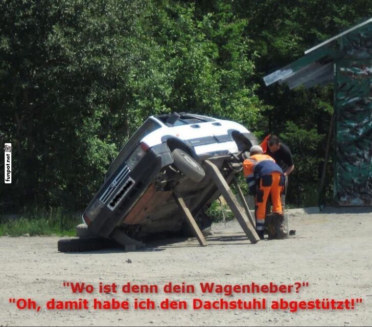 Kreative Autoreparaturmethoden Kreative Autoreparaturmethoden