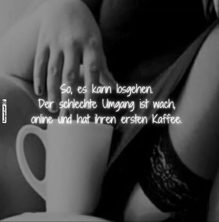 Kaffee und schlechter Umgang Kaffee und schlechter Umgang