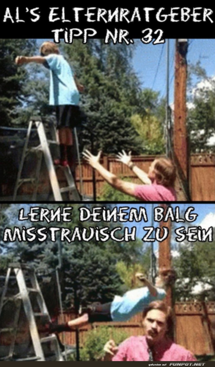Elternratgeber: Misstrauen lernen Elternratgeber: Misstrauen lernen
