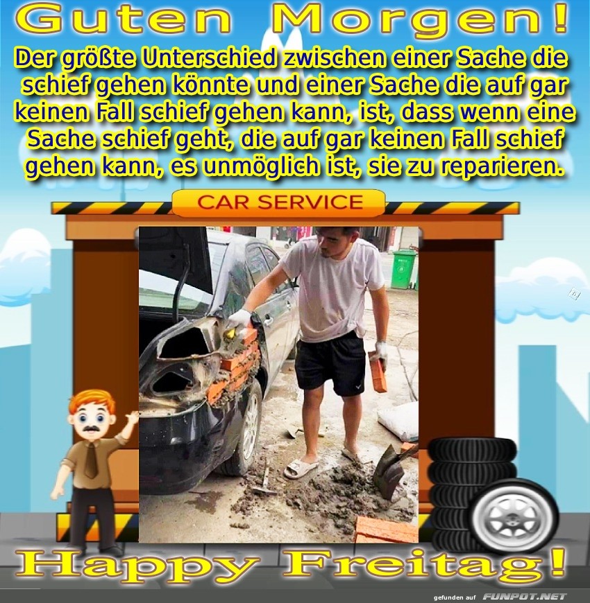 Motivierender Start in den Freitag